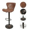 THINFAR-Tabouret-de-Bar-Vintage-Lot-de-2-Tabouret-Bar-Industriel-en-Similicuir-Hauteur-Reglable-et-Pivotant-360-Chaise-de-Bar-avec-Repose-Pieds-et-Dossier-0-2 THINFAR-Tabouret-de-Bar-Vintage-Lot-de-2-Tabouret-Bar-Industriel-en-Similicuir-Hauteur-Reglable-et-Pivotant-360-Chaise-de-Bar-avec-Repose-Pieds-et-Dossier-0-2