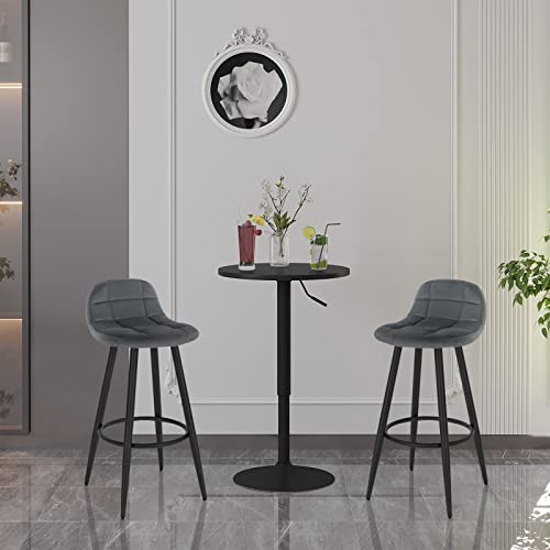 WOLTU-Lot-de-2-Tabourets-de-Bar-Modernes-Chaises-de-Cuisine-Hautes-avec-Dossier-Repose-Pieds-et-Assise-Rembourree-Tabourets-en-Velours-et-Metal-Hauteur-dAssise-70-cm-2654-0-0