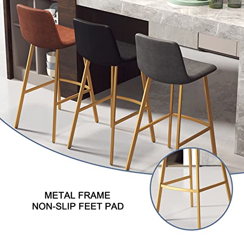 Tabouret-de-bar-Lot-de-2-Counters-Heights-Tabouret-Chaise-de-petit-dejeuner-en-similicuir-256295-po-H-Tabouret-de-bar-en-metal-dore-en-fer-forge-Repose-pieds-en-metal-industriel-ensemble-de-2-0-0
