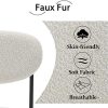 Wahson-Lot-de-2-Chaise-Salle-a-Manger-en-Peluche-Chaise-de-Cuisine-Moderne-Rembourre-avec-Pieds-en-Metal-Chaise-de-Salon-pour-CuisineRestaurant-0-2