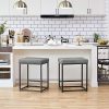 Yaheetech-2-tabourets-de-Bar-rembourres-en-Similicuir-et-metal-de-60-cm-carres-avec-Repose-Pieds-pour-Cuisine-peninsule-portee-136-kg-0-0 Yaheetech-2-tabourets-de-Bar-rembourres-en-Similicuir-et-metal-de-60-cm-carres-avec-Repose-Pieds-pour-Cuisine-peninsule-portee-136-kg-0-0