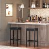 HOOBRO-Lot-de-2-Tabouret-de-Bar-Tabouret-de-Cuisine-Rembourrage-en-Mousse-dEpaisseur-de-63-cm-Cadre-en-Metal-5cm-de-Haut-pour-Cuisine-Restaurant-Cafe-Comptoir-Noir-EBB21BY01-0-0 HOOBRO-Lot-de-2-Tabouret-de-Bar-Tabouret-de-Cuisine-Rembourrage-en-Mousse-dEpaisseur-de-63-cm-Cadre-en-Metal-5cm-de-Haut-pour-Cuisine-Restaurant-Cafe-Comptoir-Noir-EBB21BY01-0-0