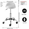 TactFire-Tabouret-de-BureauTabouret-Rond-avec-DossierTabouret-a-roulettes-Rotation-a-360Hauteur-Reglable-49-64-cmTabouret-Coiffeusepour-Salon-de-Massage-BureauClinique-0-1 TactFire-Tabouret-de-BureauTabouret-Rond-avec-DossierTabouret-a-roulettes-Rotation-a-360Hauteur-Reglable-49-64-cmTabouret-Coiffeusepour-Salon-de-Massage-BureauClinique-0-1