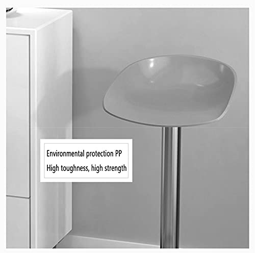 WHOJA-Tabourets-de-Bar-Tabouret-de-comptoir-Fauteuil-pivotant-pour-Comptoir-de-Bar-de-Cuisine-Tabouret-de-Petit-dejeuner-reglable-Moderne-Siege-PP-Conception-en-Fer-forge-Noir-Abourets-de-0-2