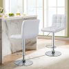 Lot-de-2-Tabourets-de-Bar-Chaises-Haut-Hauteur-Reglable-Revetement-en-PU-Rotatif-sur-360-avec-Dossier-et-Repose-Pieds-Pied-Chrome-0-2 Lot-de-2-Tabourets-de-Bar-Chaises-Haut-Hauteur-Reglable-Revetement-en-PU-Rotatif-sur-360-avec-Dossier-et-Repose-Pieds-Pied-Chrome-0-2
