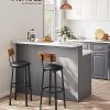 VASAGLE-Tabouret-de-Bar-Chaise-de-Cuisine-Rembourre-PU-Repose-Pieds-Montage-Simple-Industriel-Salle-a-Manger-Cuisine-0-0 VASAGLE-Tabouret-de-Bar-Chaise-de-Cuisine-Rembourre-PU-Repose-Pieds-Montage-Simple-Industriel-Salle-a-Manger-Cuisine-0-0