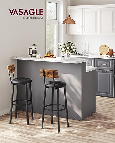 VASAGLE-Tabouret-de-Bar-Chaise-de-Cuisine-Rembourre-PU-Repose-Pieds-Montage-Simple-Industriel-Salle-a-Manger-Cuisine-0-0