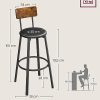 VASAGLE-Tabouret-de-Bar-Chaise-de-Cuisine-Rembourre-PU-Repose-Pieds-Montage-Simple-Industriel-Salle-a-Manger-Cuisine-0-1 VASAGLE-Tabouret-de-Bar-Chaise-de-Cuisine-Rembourre-PU-Repose-Pieds-Montage-Simple-Industriel-Salle-a-Manger-Cuisine-0-1