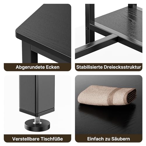 Bealife-Ensemble-Table-de-Bar-avec-TabouretsTable-a-Manger-Debout-avec-2-chaises-de-BarTable-Haute-Cuisine-avec-avec-2-etageres-et-Porte-Bouteille-de-vinpour-Cuisine-Salon-Salle-a-Manger-0-2