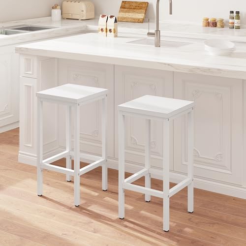 EUGAD-Lot-de-2-Tabouret-de-Bar-Chaise-de-Cuisine-Tabouret-Industriel-avec-Repose-Pieds-pour-Bistro-Salle-a-Manger-en-Bois-Agglomere-Metal-33x65x33-cm-BY06-2-0