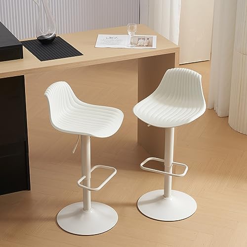 SEPNINE-Tabouret-de-Bar-Moderne-Lot-de-2-chaises-de-Bar-en-Plastique-avec-Dossier-reglable-pivotant-Compteur-de-Hauteur-de-Tabouret-de-Bar-chaises-ile-armless-pour-la-Cuisine-0-0