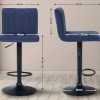CLP-Tabouret-De-Bar-Jamie-en-Velours-I-Chaise-Haute-De-Bistrot-avec-Repose-Pieds-Hauteur-Reglable-Pivotant-0-0 CLP-Tabouret-De-Bar-Jamie-en-Velours-I-Chaise-Haute-De-Bistrot-avec-Repose-Pieds-Hauteur-Reglable-Pivotant-0-0