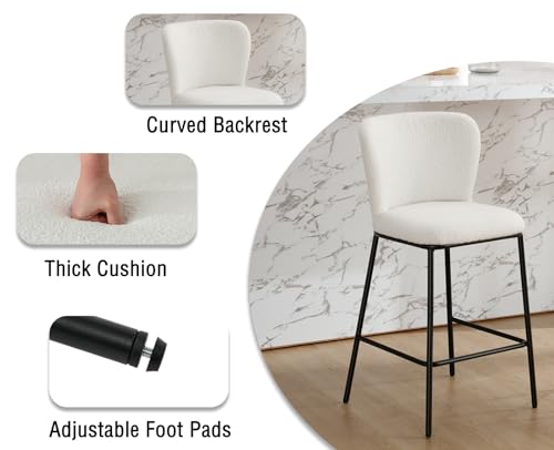 Wahson-Tabourets-de-Bar-Chaise-de-Bar-Lot-de-2-Tabouret-Bar-Moderne-avec-Dossier-Confortable-Chaise-Haute-Bar-avec-Coussin-Epais-Tabouret-Haut-Bar-pour-Central-Ilot-de-CuisineBar-0-2