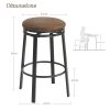 SHOCOKO-Swivel-Bar-Stools-Tabouret-de-comptoir-de-cuisine-avec-assise-en-cuir-synthetique-et-cadre-en-metal-robuste-moderne-pour-ilot-de-cuisine-bar-salle-a-manger-marron-0-0 SHOCOKO-Swivel-Bar-Stools-Tabouret-de-comptoir-de-cuisine-avec-assise-en-cuir-synthetique-et-cadre-en-metal-robuste-moderne-pour-ilot-de-cuisine-bar-salle-a-manger-marron-0-0