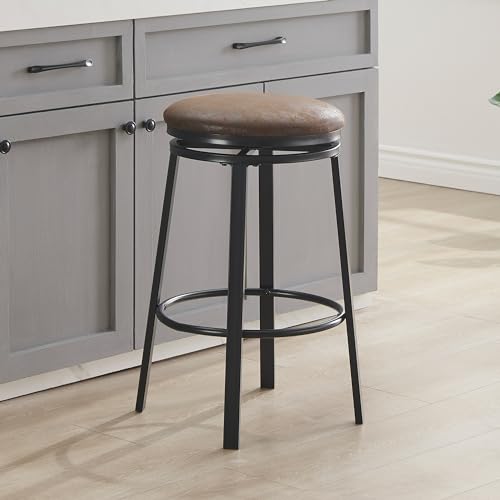 SHOCOKO-Swivel-Bar-Stools-Tabouret-de-comptoir-de-cuisine-avec-assise-en-cuir-synthetique-et-cadre-en-metal-robuste-moderne-pour-ilot-de-cuisine-bar-salle-a-manger-marron-0