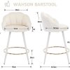 Wahson-Tabouret-de-Bar-en-Velour-Chaise-de-Bar-avec-Sieges-Rembourres-Chaise-Haute-Cuisine-avec-Repose-Pieds-Metal-Chaise-Bar-Cuisine-pour-BarCuisineComptoir-0-0 Wahson-Tabouret-de-Bar-en-Velour-Chaise-de-Bar-avec-Sieges-Rembourres-Chaise-Haute-Cuisine-avec-Repose-Pieds-Metal-Chaise-Bar-Cuisine-pour-BarCuisineComptoir-0-0