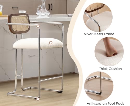 Wahson-Tabourets-de-Bar-Moderne-Chaise-de-Bar-Lot-de-2-Chaise-Haute-Cuisine-Pied-Metal-Chaise-Haute-Bar-avec-Dossier-Rotin-Tabouret-Haut-Bar-pour-Central-Ilot-de-Cuisine-0-2
