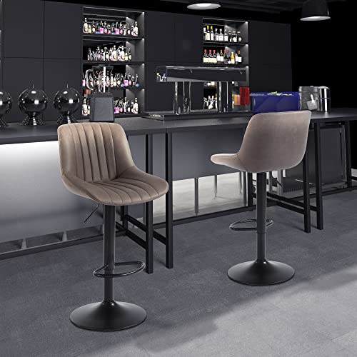 Youhauchair-Tabouret-Bar-Tabouret-de-Bar-Lot-de-2-Chaise-de-Bar-Pivotants-avec-Dossier-Tabourets-de-Bar-Reglable-en-Cuir-PU-Chaise-Haute-Bar-Moderne-0-0