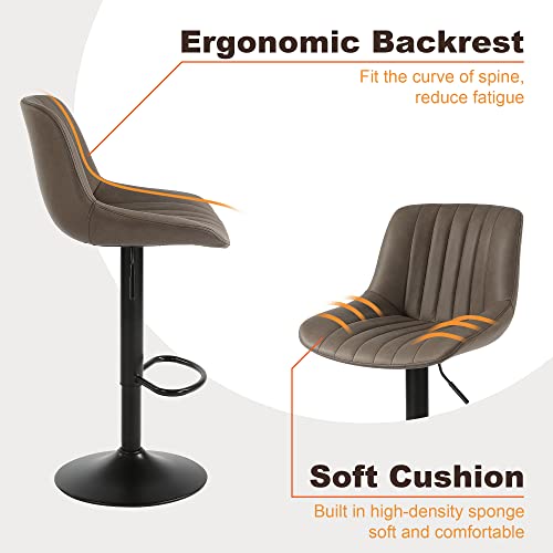 Youhauchair-Tabouret-Bar-Tabouret-de-Bar-Lot-de-2-Chaise-de-Bar-Pivotants-avec-Dossier-Tabourets-de-Bar-Reglable-en-Cuir-PU-Chaise-Haute-Bar-Moderne-0-2