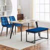 TUKAILAI-Banc-de-salle-a-manger-100-cm-banc-de-couloir-avec-coussin-epais-en-velours-banc-rembourre-avec-pieds-en-metal-banc-de-lit-banc-de-cuisine-penderie-penderie-chambre-a-coucher-meuble-0-2