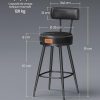 VASAGLE-EKHO-Collection-Tabouret-de-Bar-Chaise-de-Cuisine-Siege-Rembourre-PU-avec-Coutures-Style-Moderne-Mi-siecle-pour-Cuisine-Bar-0-1 VASAGLE-EKHO-Collection-Tabouret-de-Bar-Chaise-de-Cuisine-Siege-Rembourre-PU-avec-Coutures-Style-Moderne-Mi-siecle-pour-Cuisine-Bar-0-1