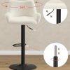 KIMENICH-Tabourets-de-Bar-Lot-de-2-Chaise-Haute-Cuisine-Pivotante-avec-Dossier-et-Repose-Pieds-Chaise-en-Bouclette-Chaise-de-Bar-Reglable-en-Hauteur-pour-Salle-a-Manger-Salon-Balcon-0-2 KIMENICH-Tabourets-de-Bar-Lot-de-2-Chaise-Haute-Cuisine-Pivotante-avec-Dossier-et-Repose-Pieds-Chaise-en-Bouclette-Chaise-de-Bar-Reglable-en-Hauteur-pour-Salle-a-Manger-Salon-Balcon-0-2