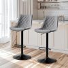 STOOLINK-Tabouret-de-Bar-Lot-de-2-Chaise-de-Bar-en-Cuir-Microfibre-Tabourets-Bar-Reglable-en-Hauteur-Siege-Bar-Pivotant-sur-360-Chaise-Bar-avec-Repose-Pieds-pour-Comptoir-Bar-0-1 STOOLINK-Tabouret-de-Bar-Lot-de-2-Chaise-de-Bar-en-Cuir-Microfibre-Tabourets-Bar-Reglable-en-Hauteur-Siege-Bar-Pivotant-sur-360-Chaise-Bar-avec-Repose-Pieds-pour-Comptoir-Bar-0-1