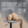 STOOLINK-Tabouret-de-Bar-Lot-de-2-Chaise-de-Bar-en-Cuir-Microfibre-Tabourets-Bar-Reglable-en-Hauteur-Siege-Bar-Pivotant-sur-360-Chaise-Bar-avec-Repose-Pieds-pour-Comptoir-Bar-0-2 STOOLINK-Tabouret-de-Bar-Lot-de-2-Chaise-de-Bar-en-Cuir-Microfibre-Tabourets-Bar-Reglable-en-Hauteur-Siege-Bar-Pivotant-sur-360-Chaise-Bar-avec-Repose-Pieds-pour-Comptoir-Bar-0-2