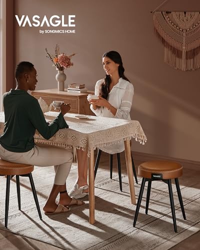 VASAGLE-EKHO-Collection-Tabouret-de-Salle-a-Manger-Lot-de-2-Chaise-de-Cuisine-Siege-Rembourre-PU-avec-Coutures-Style-Moderne-Mi-siecle-pour-Salle-a-Manger-Salon-0-1