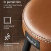 VASAGLE-EKHO-Collection-Tabouret-de-Salle-a-Manger-Lot-de-2-Chaise-de-Cuisine-Siege-Rembourre-PU-avec-Coutures-Style-Moderne-Mi-siecle-pour-Salle-a-Manger-Salon-0-2 VASAGLE-EKHO-Collection-Tabouret-de-Salle-a-Manger-Lot-de-2-Chaise-de-Cuisine-Siege-Rembourre-PU-avec-Coutures-Style-Moderne-Mi-siecle-pour-Salle-a-Manger-Salon-0-2