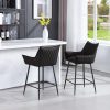 WOLTU-Lot-de-2-Tabourets-de-Bar-Tabouret-Bistro-Rembourre-Chaise-de-Salle-a-Manger-en-Similicuir-Chaise-Haute-avec-Pieds-en-Metal-Repose-Pieds-Dossier-Accoudoirs2927-0-0 WOLTU-Lot-de-2-Tabourets-de-Bar-Tabouret-Bistro-Rembourre-Chaise-de-Salle-a-Manger-en-Similicuir-Chaise-Haute-avec-Pieds-en-Metal-Repose-Pieds-Dossier-Accoudoirs2927-0-0