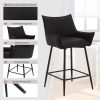 WOLTU-Lot-de-2-Tabourets-de-Bar-Tabouret-Bistro-Rembourre-Chaise-de-Salle-a-Manger-en-Similicuir-Chaise-Haute-avec-Pieds-en-Metal-Repose-Pieds-Dossier-Accoudoirs2927-0-2 WOLTU-Lot-de-2-Tabourets-de-Bar-Tabouret-Bistro-Rembourre-Chaise-de-Salle-a-Manger-en-Similicuir-Chaise-Haute-avec-Pieds-en-Metal-Repose-Pieds-Dossier-Accoudoirs2927-0-2