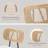 Wahson-Tabourets-de-Bar-Lot-de-2-Chaise-de-Bar-Bois-et-Metal-avec-Dossier-Rotin-Tabouret-Haut-Bar-Moderne-et-Vintage-Chaise-Haute-Bar-en-Bois-et-Rotin-Chaise-Bar-Bois-pour-Central-Ilot-0-1 Wahson-Tabourets-de-Bar-Lot-de-2-Chaise-de-Bar-Bois-et-Metal-avec-Dossier-Rotin-Tabouret-Haut-Bar-Moderne-et-Vintage-Chaise-Haute-Bar-en-Bois-et-Rotin-Chaise-Bar-Bois-pour-Central-Ilot-0-1