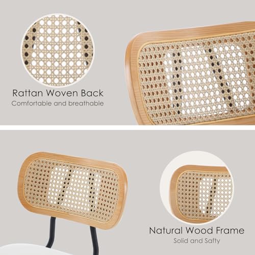Wahson-Tabourets-de-Bar-Lot-de-2-Chaise-de-Bar-Bois-et-Metal-avec-Dossier-Rotin-Tabouret-Haut-Bar-Moderne-et-Vintage-Chaise-Haute-Bar-en-Bois-et-Rotin-Chaise-Bar-Bois-pour-Central-Ilot-0-1