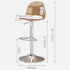 Tabouret-Bar-Transparent-Acrylique-Composition-du-Support-en-Acier-Au-Carbone-Support-en-Acier-Au-Carbone-Chaise-De-Cuisine-Pivotante-avec-Dossier-0-0