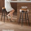 VASAGLE-EKHO-Collection-Tabouret-de-Bar-Lot-de-2-Hauteur-de-Comptoir-Siege-Pivotant-PU-avec-Coutures-Style-Moderne-Mi-siecle-pour-Cuisine-Bar-Montage-Facile-0-2 VASAGLE-EKHO-Collection-Tabouret-de-Bar-Lot-de-2-Hauteur-de-Comptoir-Siege-Pivotant-PU-avec-Coutures-Style-Moderne-Mi-siecle-pour-Cuisine-Bar-Montage-Facile-0-2