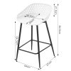 WOLTU-Lot-de-2-Tabourets-de-Bar-Tabourets-Haut-Tabourets-Bar-avec-Repose-Pieds-et-Dossier-Ajoure-Tabourets-Exterieur-Jardin-avec-Siege-Plastique-et-Pieds-Metalliques-BH417-2-0-1 WOLTU-Lot-de-2-Tabourets-de-Bar-Tabourets-Haut-Tabourets-Bar-avec-Repose-Pieds-et-Dossier-Ajoure-Tabourets-Exterieur-Jardin-avec-Siege-Plastique-et-Pieds-Metalliques-BH417-2-0-1