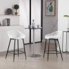 WOLTU-Lot-de-2-Tabourets-de-Bar-Tabourets-Haut-Tabourets-Bar-avec-Repose-Pieds-et-Dossier-Ajoure-Tabourets-Exterieur-Jardin-avec-Siege-Plastique-et-Pieds-Metalliques-BH417-2-0-2 WOLTU-Lot-de-2-Tabourets-de-Bar-Tabourets-Haut-Tabourets-Bar-avec-Repose-Pieds-et-Dossier-Ajoure-Tabourets-Exterieur-Jardin-avec-Siege-Plastique-et-Pieds-Metalliques-BH417-2-0-2
