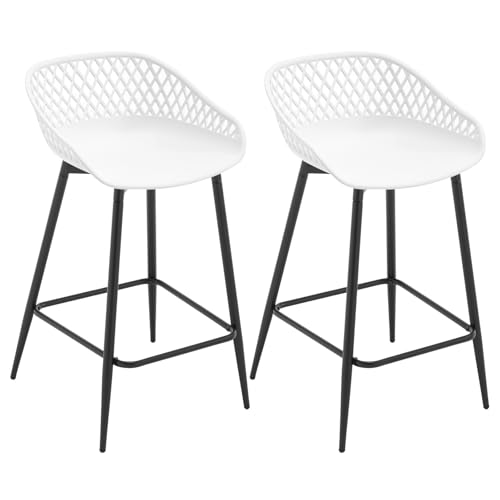 WOLTU-Lot-de-2-Tabourets-de-Bar-Tabourets-Haut-Tabourets-Bar-avec-Repose-Pieds-et-Dossier-Ajoure-Tabourets-Exterieur-Jardin-avec-Siege-Plastique-et-Pieds-Metalliques-BH417-2-0