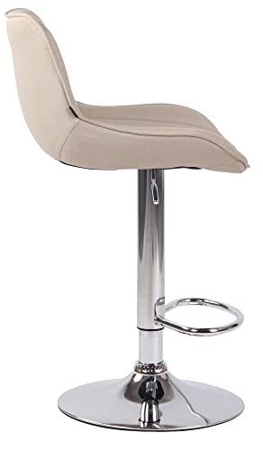 CLP-Lot-De-2-Tabourets-De-Bar-Lentini-en-Tissu-I-Chaise-Haute-De-Bistrot-avec-Repose-Pieds-Hauteur-Reglable-Pivotant-0-2