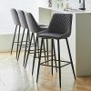 TUKAILAi-Lot-de-2-Tabouret-de-Bar-Haut-Design-V-Chaise-Haute-avec-Dossier-et-Repose-Pieds-Siege-de-Bar-Rembourree-en-Velours-Industriel-Moderne-pour-Bar-Bistro-Cuisine-Cadeau-0-0