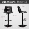 STOOLINK-Tabouret-Bar-Lot-de-2-Chaise-de-Bar-en-Cuir-Microfibre-Tabourets-Bar-Reglable-en-Hauteur-Siege-Bar-Pivotant-sur-360-Chaise-Bar-avec-Repose-Pieds-pour-Comptoir-Bar-Noir-fonce-0-0 STOOLINK-Tabouret-Bar-Lot-de-2-Chaise-de-Bar-en-Cuir-Microfibre-Tabourets-Bar-Reglable-en-Hauteur-Siege-Bar-Pivotant-sur-360-Chaise-Bar-avec-Repose-Pieds-pour-Comptoir-Bar-Noir-fonce-0-0
