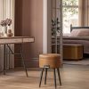 VASAGLE-EKHO-Collection-Pouf-de-Rangement-Tabouret-de-Coiffeuse-PU-avec-Coutures-Moderne-Mi-siecle-Tabouret-de-Rangement-Rond-avec-Pieds-en-Acier-Capacite-150-kg-0-2 VASAGLE-EKHO-Collection-Pouf-de-Rangement-Tabouret-de-Coiffeuse-PU-avec-Coutures-Moderne-Mi-siecle-Tabouret-de-Rangement-Rond-avec-Pieds-en-Acier-Capacite-150-kg-0-2