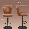 VASAGLE-EKHO-Collection-Tabouret-de-Bar-Pivotant-a-360-Hauteur-Reglable-avec-Dossier-PU-avec-Coutures-Style-Moderne-Mi-siecle-pour-Cuisine-Bar-Montage-Facile-0-1 VASAGLE-EKHO-Collection-Tabouret-de-Bar-Pivotant-a-360-Hauteur-Reglable-avec-Dossier-PU-avec-Coutures-Style-Moderne-Mi-siecle-pour-Cuisine-Bar-Montage-Facile-0-1