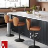 VASAGLE-EKHO-Collection-Tabouret-de-Bar-Pivotant-a-360-Hauteur-Reglable-avec-Dossier-PU-avec-Coutures-Style-Moderne-Mi-siecle-pour-Cuisine-Bar-Montage-Facile-0-2 VASAGLE-EKHO-Collection-Tabouret-de-Bar-Pivotant-a-360-Hauteur-Reglable-avec-Dossier-PU-avec-Coutures-Style-Moderne-Mi-siecle-pour-Cuisine-Bar-Montage-Facile-0-2