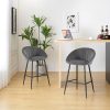 EUGAD-Tabouret-Bar-Lot-de-2-Chaise-de-Bar-Fixe-Chaise-Haute-Cuisine-en-Velours-Siege-Rembourre-avec-Dossier-en-Coquillage-avec-Pieds-en-Metal-et-Repose-Pieds-BY14-2-0-0 EUGAD-Tabouret-Bar-Lot-de-2-Chaise-de-Bar-Fixe-Chaise-Haute-Cuisine-en-Velours-Siege-Rembourre-avec-Dossier-en-Coquillage-avec-Pieds-en-Metal-et-Repose-Pieds-BY14-2-0-0