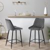CLIPOP-Lot-de-2-tabourets-de-bar-rembourres-en-velours-Tabouret-de-travail-de-salle-a-manger-de-maquillage-de-cuisine-Ergonomiques-Avec-dossier-0-0 CLIPOP-Lot-de-2-tabourets-de-bar-rembourres-en-velours-Tabouret-de-travail-de-salle-a-manger-de-maquillage-de-cuisine-Ergonomiques-Avec-dossier-0-0