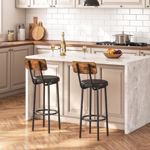 HOOBRO-Tabouret-de-Bar-Lot-de-2-avec-Dossier-645-cm-Chaises-de-Bar-avec-Repose-Pieds-pour-Cuisine-Salon-Bar-Facile-a-Assembler-0-2
