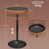 VASAGLE-EKHO-Collection-Table-de-Bar-Reglable-en-Hauteur-Petite-Table-avec-Rangement-PU-avec-Coutures-Style-Moderne-Mi-siecle-Bar-Cuisine-Salon-0-0 VASAGLE-EKHO-Collection-Table-de-Bar-Reglable-en-Hauteur-Petite-Table-avec-Rangement-PU-avec-Coutures-Style-Moderne-Mi-siecle-Bar-Cuisine-Salon-0-0