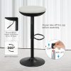 IWMH-Tabourets-de-Bar-Pivotants-Lot-de-2-Tabourets-de-Bar-Ronds-Modernes-sans-Dossier-Chaise-de-Bar-de-Comptoir-a-Hauteur-Reglable-pour-la-Cuisine-Le-Restaurant-Le-Bar-et-Le-Cafe-0-2 IWMH-Tabourets-de-Bar-Pivotants-Lot-de-2-Tabourets-de-Bar-Ronds-Modernes-sans-Dossier-Chaise-de-Bar-de-Comptoir-a-Hauteur-Reglable-pour-la-Cuisine-Le-Restaurant-Le-Bar-et-Le-Cafe-0-2
